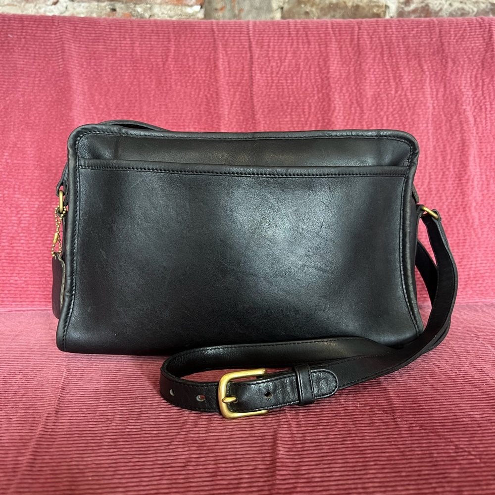Vintage Black Coach Bag
